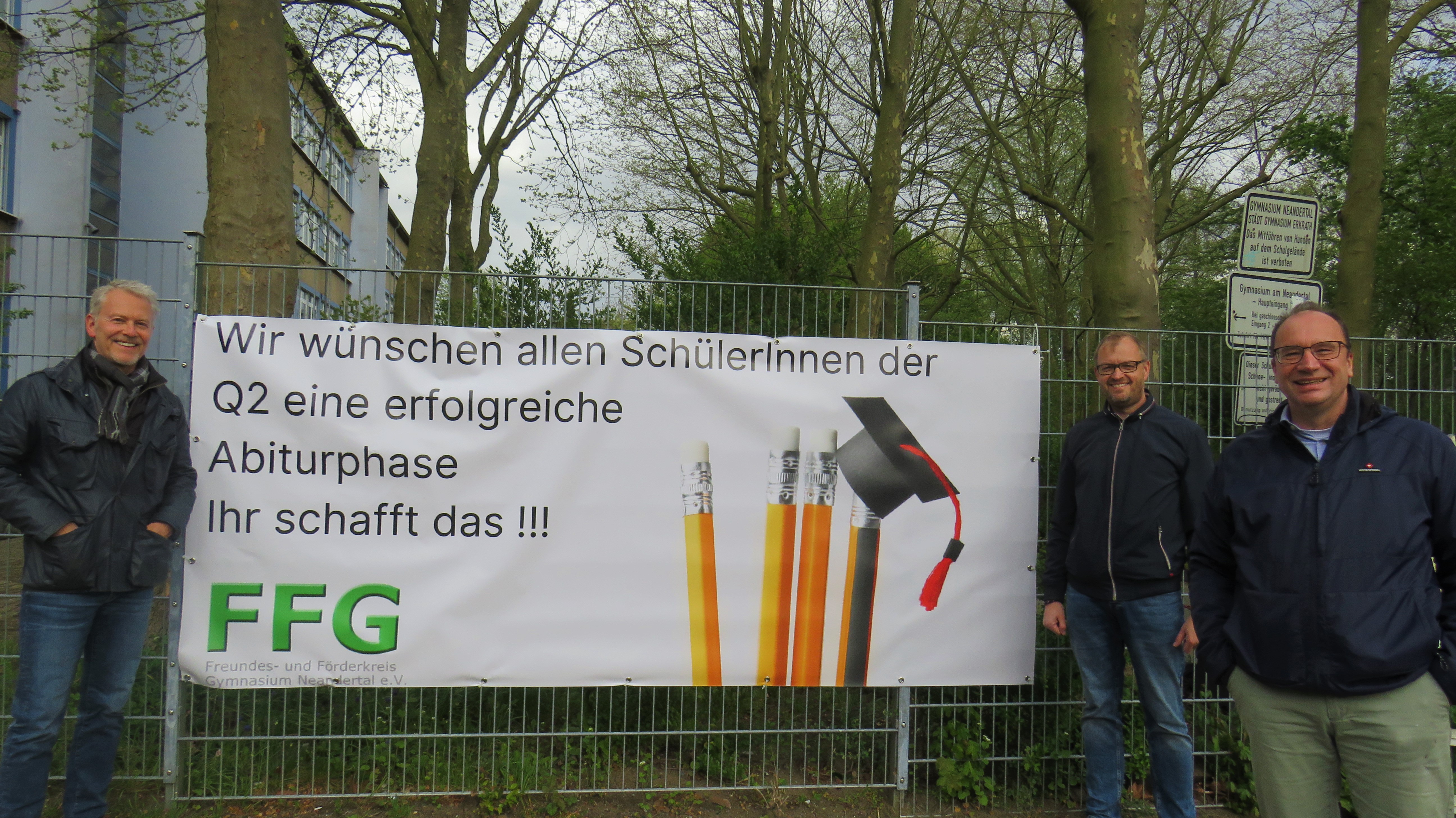 Abiturienten 2021-Baustellenbanner